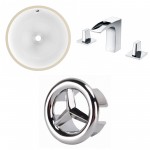 15.25-in. W Bathroom Undermount Sink Set_AI-26752