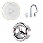 15.25-in. W Bathroom Undermount Sink Set_AI-26756