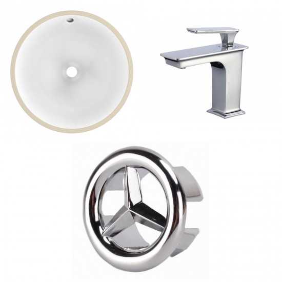 15.25-in. W Bathroom Undermount Sink Set_AI-26759