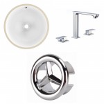 15.25-in. W Bathroom Undermount Sink Set_AI-26762