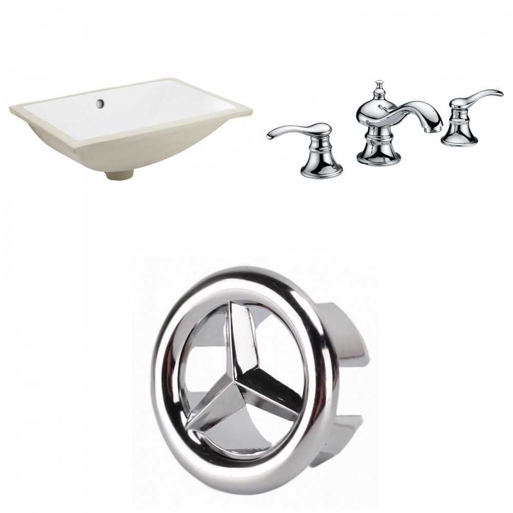 18.25-in. W Bathroom Undermount Sink Set_AI-26787