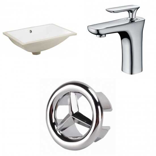 18.25-in. W Bathroom Undermount Sink Set_AI-26790