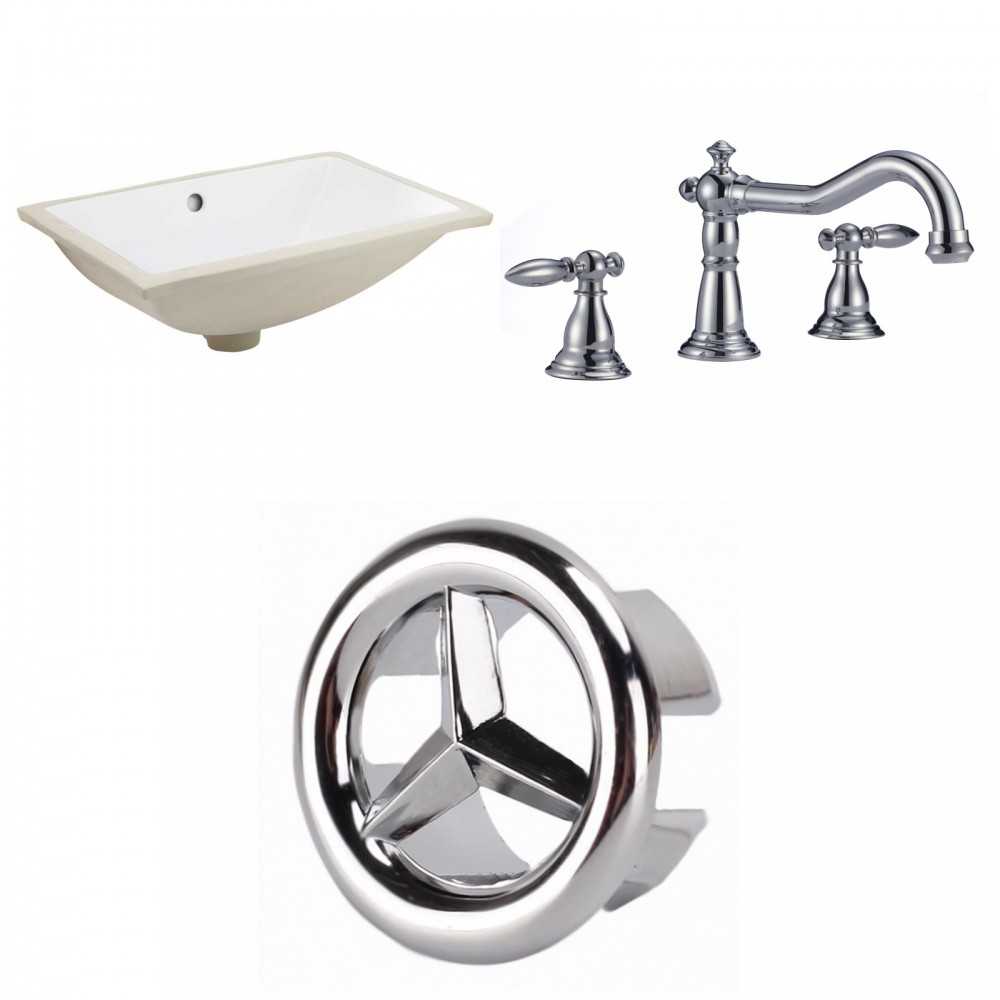 18.25-in. W Bathroom Undermount Sink Set_AI-26795