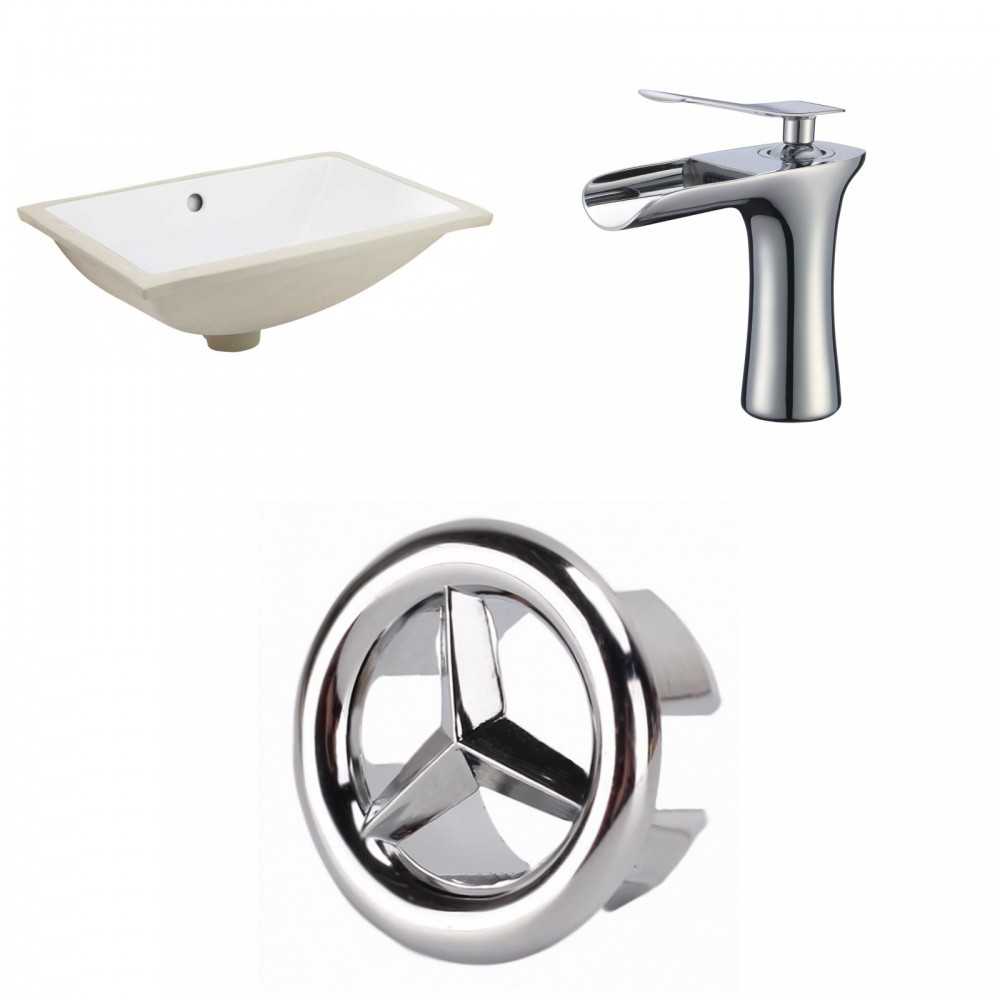 18.25-in. W Bathroom Undermount Sink Set_AI-26797