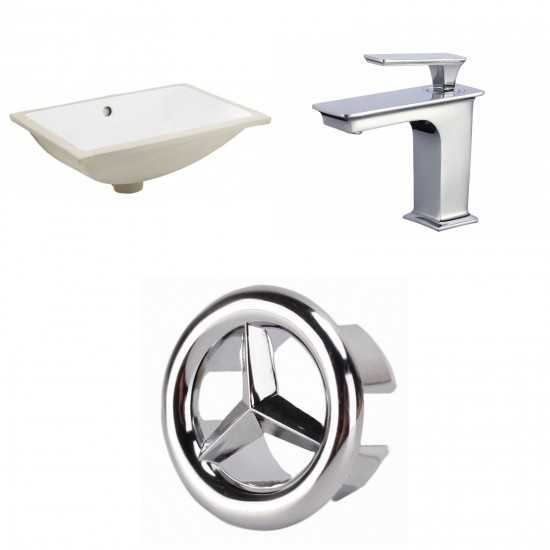 18.25-in. W Bathroom Undermount Sink Set_AI-26799