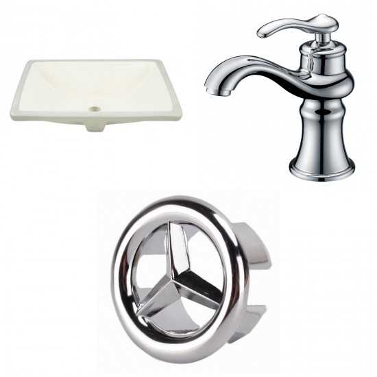 18.25-in. W Bathroom Undermount Sink Set_AI-26805