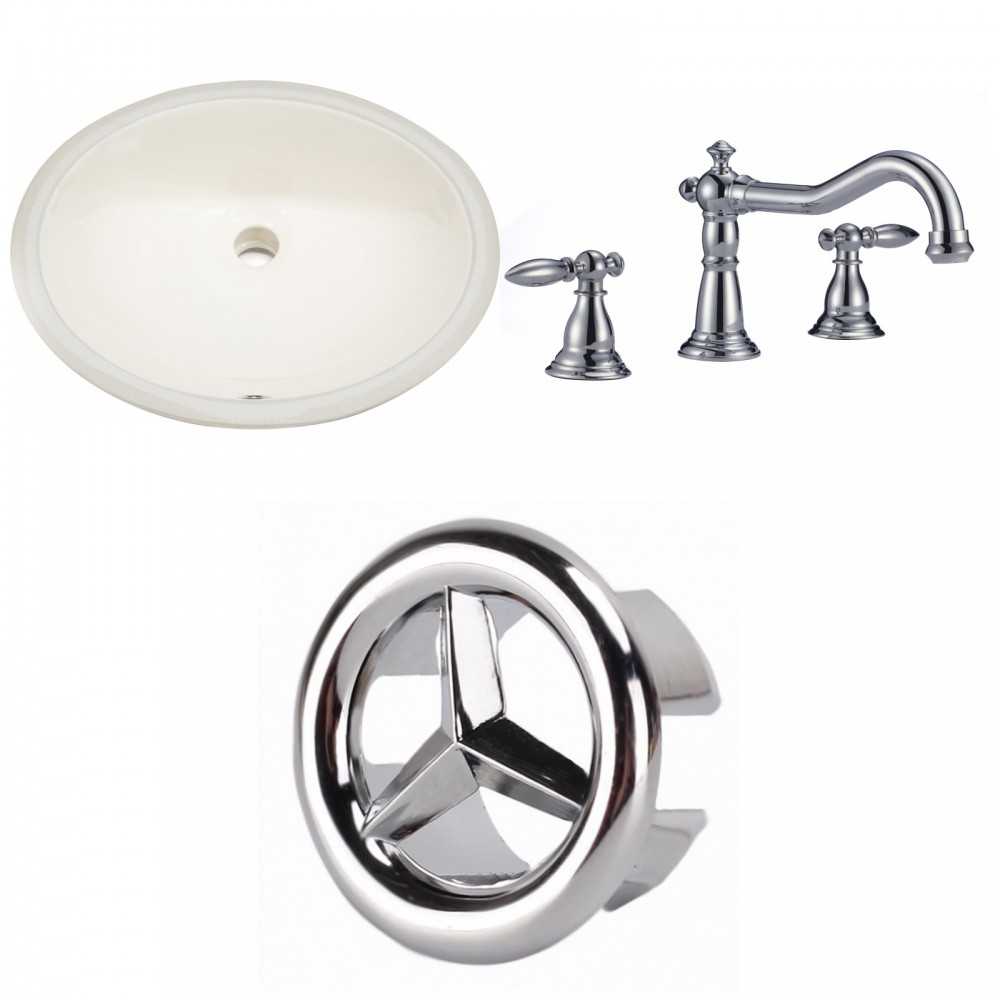 19.5-in. W Bathroom Undermount Sink Set_AI-26855