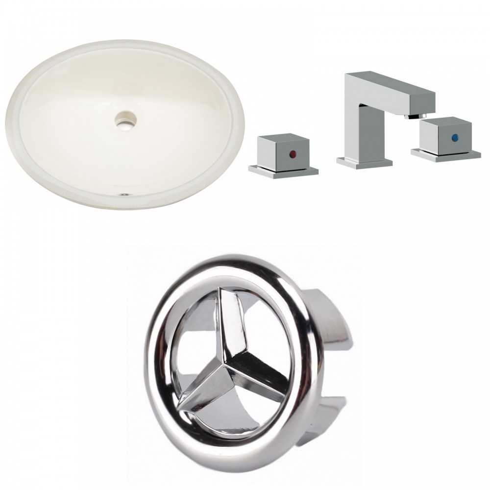 19.5-in. W Bathroom Undermount Sink Set_AI-26861