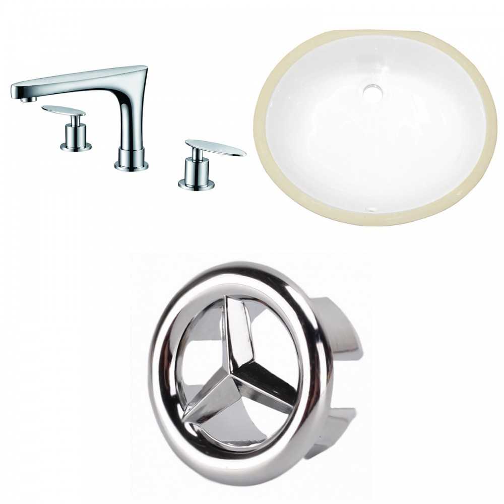 16.5-in. W Bathroom Undermount Sink Set_AI-26949