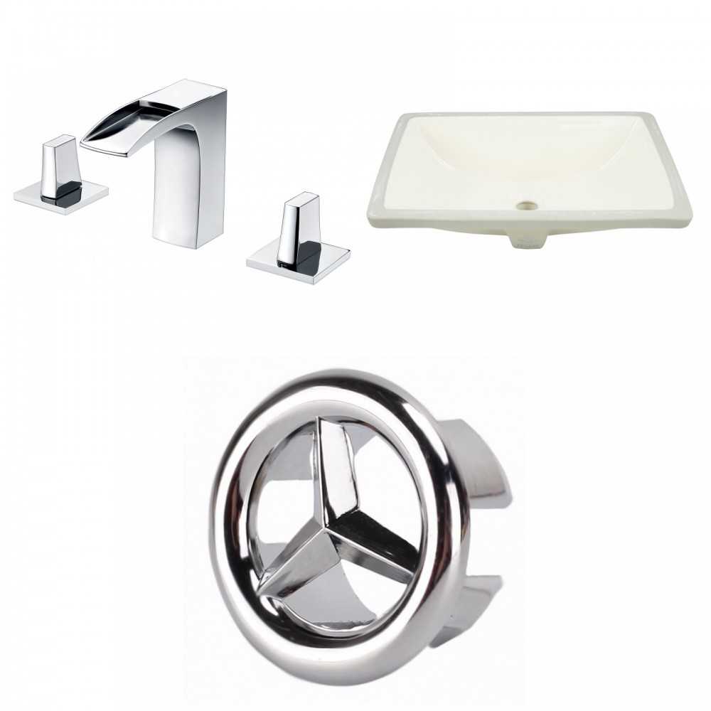 20.75-in. W Bathroom Undermount Sink Set_AI-26972