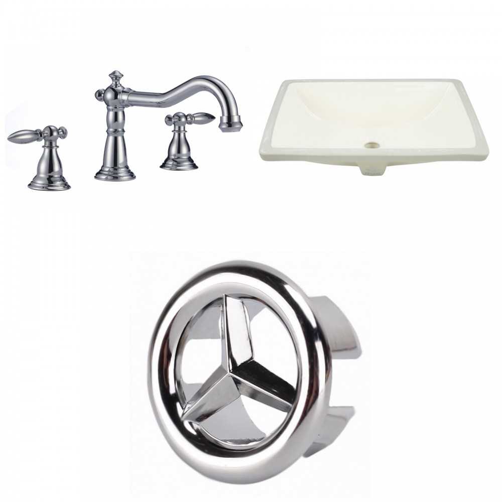 20.75-in. W Bathroom Undermount Sink Set_AI-26975