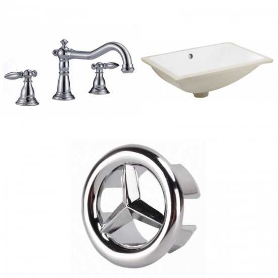 20.75-in. W Bathroom Undermount Sink Set_AI-26995