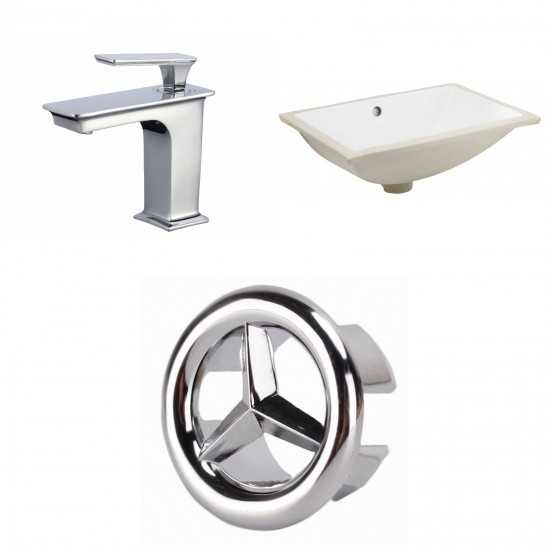 20.75-in. W Bathroom Undermount Sink Set_AI-26999