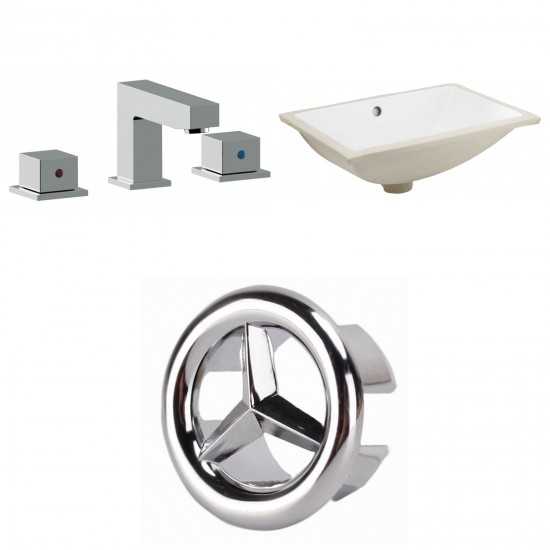 20.75-in. W Bathroom Undermount Sink Set_AI-27001