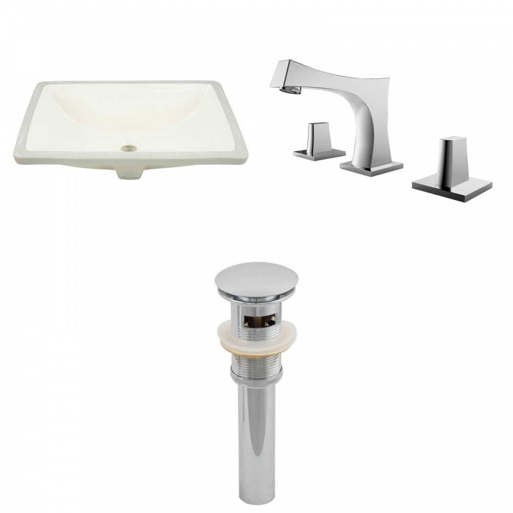 20.75-in. W Bathroom Undermount Sink Set_AI-27014
