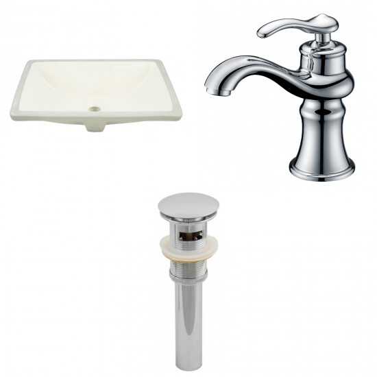 20.75-in. W Bathroom Undermount Sink Set_AI-27015