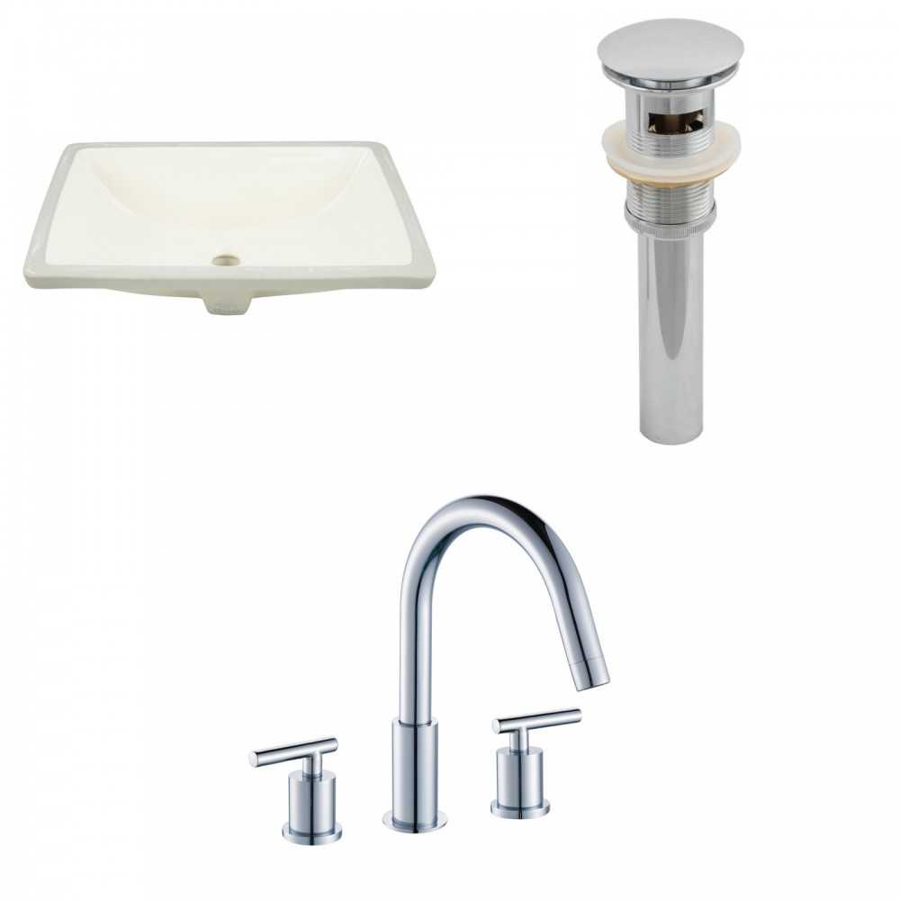 20.75-in. W Bathroom Undermount Sink Set_AI-27026