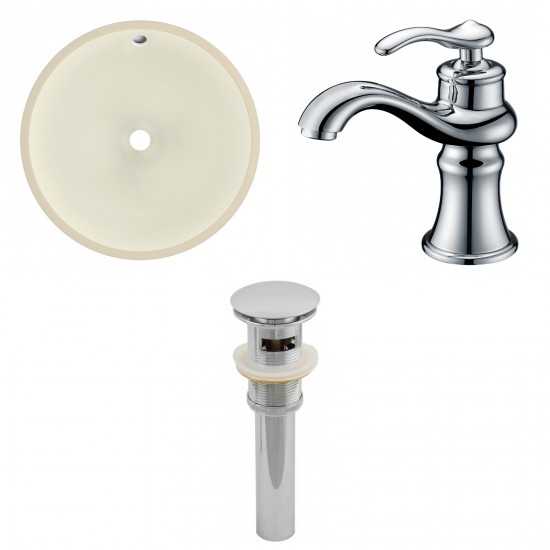 16-in. W Bathroom Undermount Sink Set_AI-27033