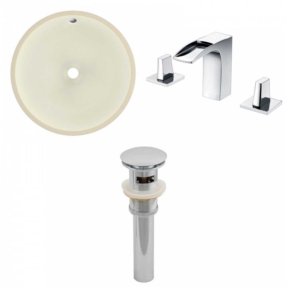 16-in. W Bathroom Undermount Sink Set_AI-27040