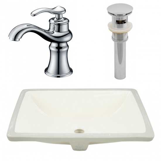 20.75-in. W Bathroom Undermount Sink Set_AI-27101