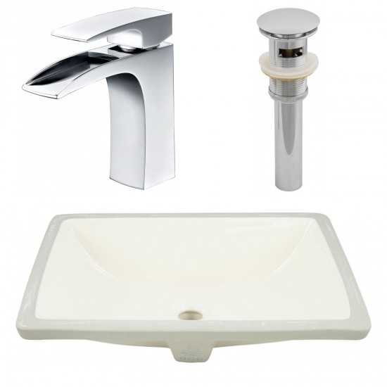 20.75-in. W Bathroom Undermount Sink Set_AI-27107