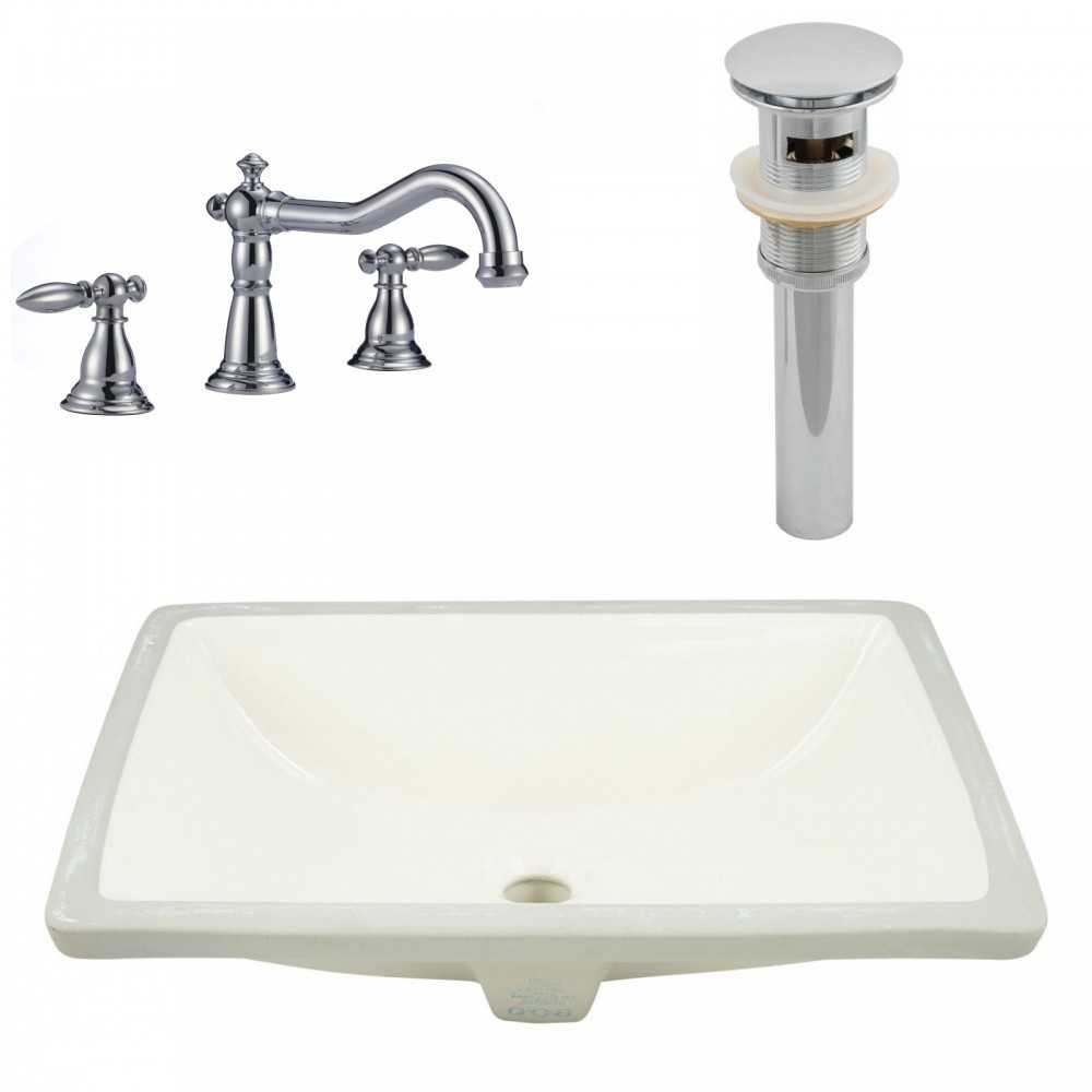 20.75-in. W Bathroom Undermount Sink Set_AI-27111