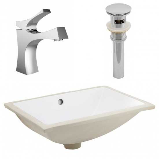 20.75-in. W Bathroom Undermount Sink Set_AI-27113