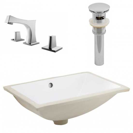 20.75-in. W Bathroom Undermount Sink Set_AI-27114