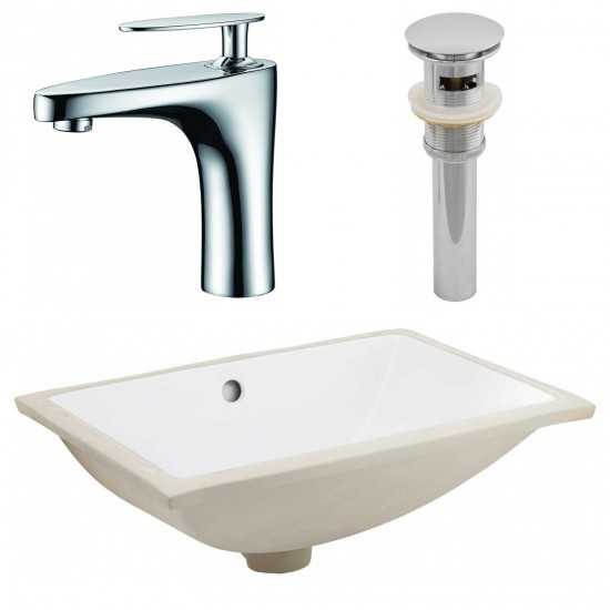 20.75-in. W Bathroom Undermount Sink Set_AI-27118