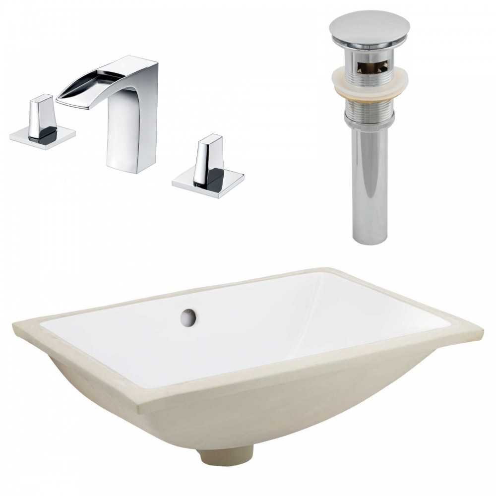 20.75-in. W Bathroom Undermount Sink Set_AI-27122