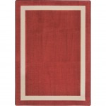 Portrait 3'10" x 5'4" area rug in color Wine