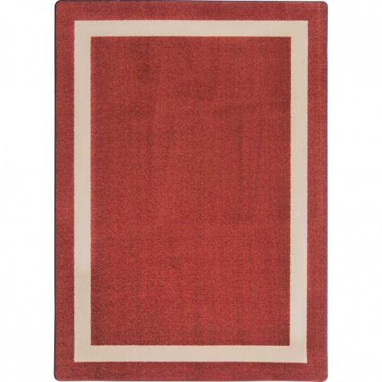 Portrait 3'10" x 5'4" area rug in color Wine