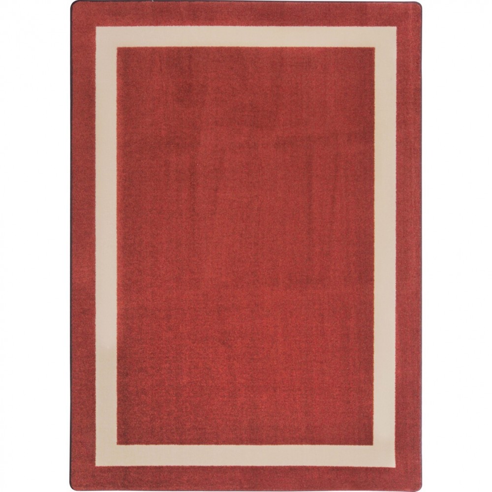 Portrait 3'10" x 5'4" area rug in color Wine