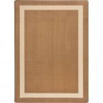 Portrait 3'10" x 5'4" area rug in color Mocha