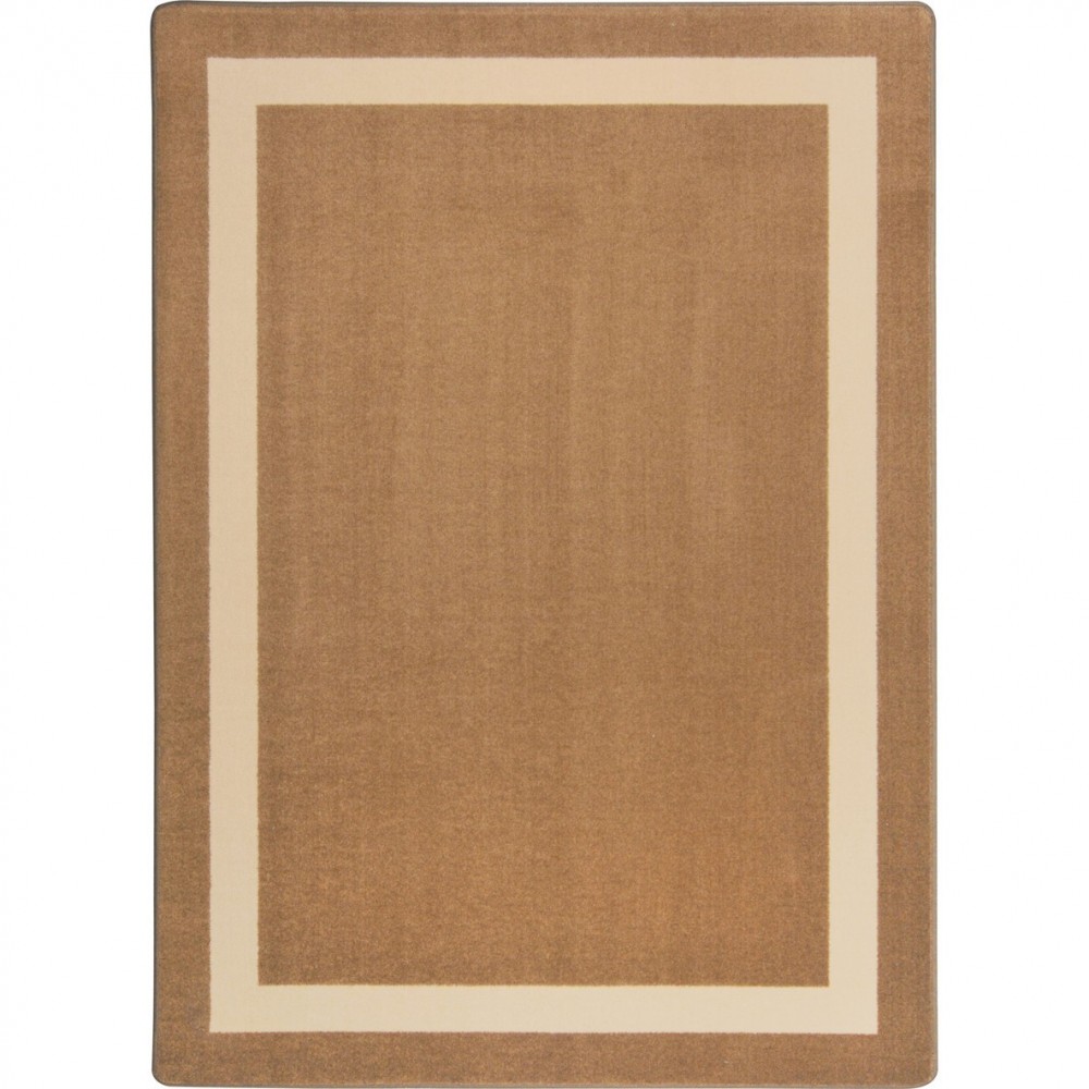 Portrait 3'10" x 5'4" area rug in color Mocha