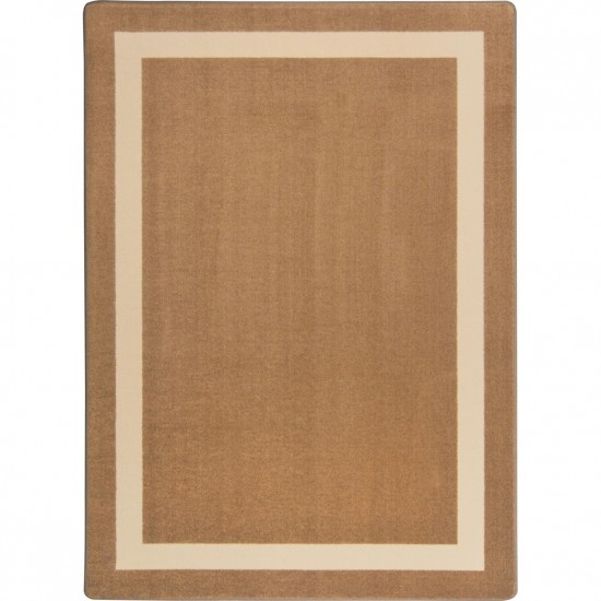 Portrait 5'4" x 7'8" area rug in color Mocha