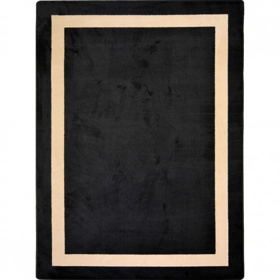 Portrait 5'4" x 7'8" area rug in color Onyx