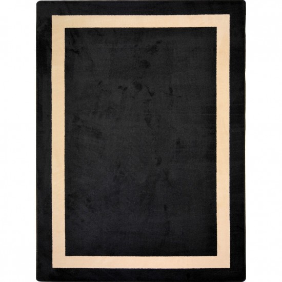 Portrait 7'8" x 10'9" area rug in color Onyx