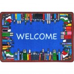 Read & Learn 2'8" x 3'10" area rug in color Multi