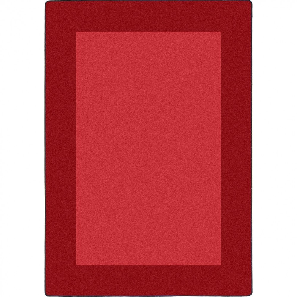 All Around 7'8" x 10'9" area rug in color Red All Around 7'8" x 10'9" area rug in color Red