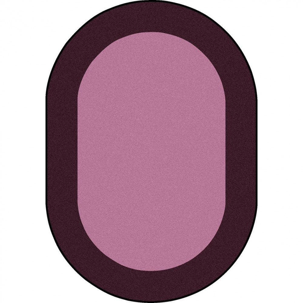 All Around 7'8" x 10'9" Oval area rug in color Purple All Around 7'8" x 10'9" Oval area rug in color Purple