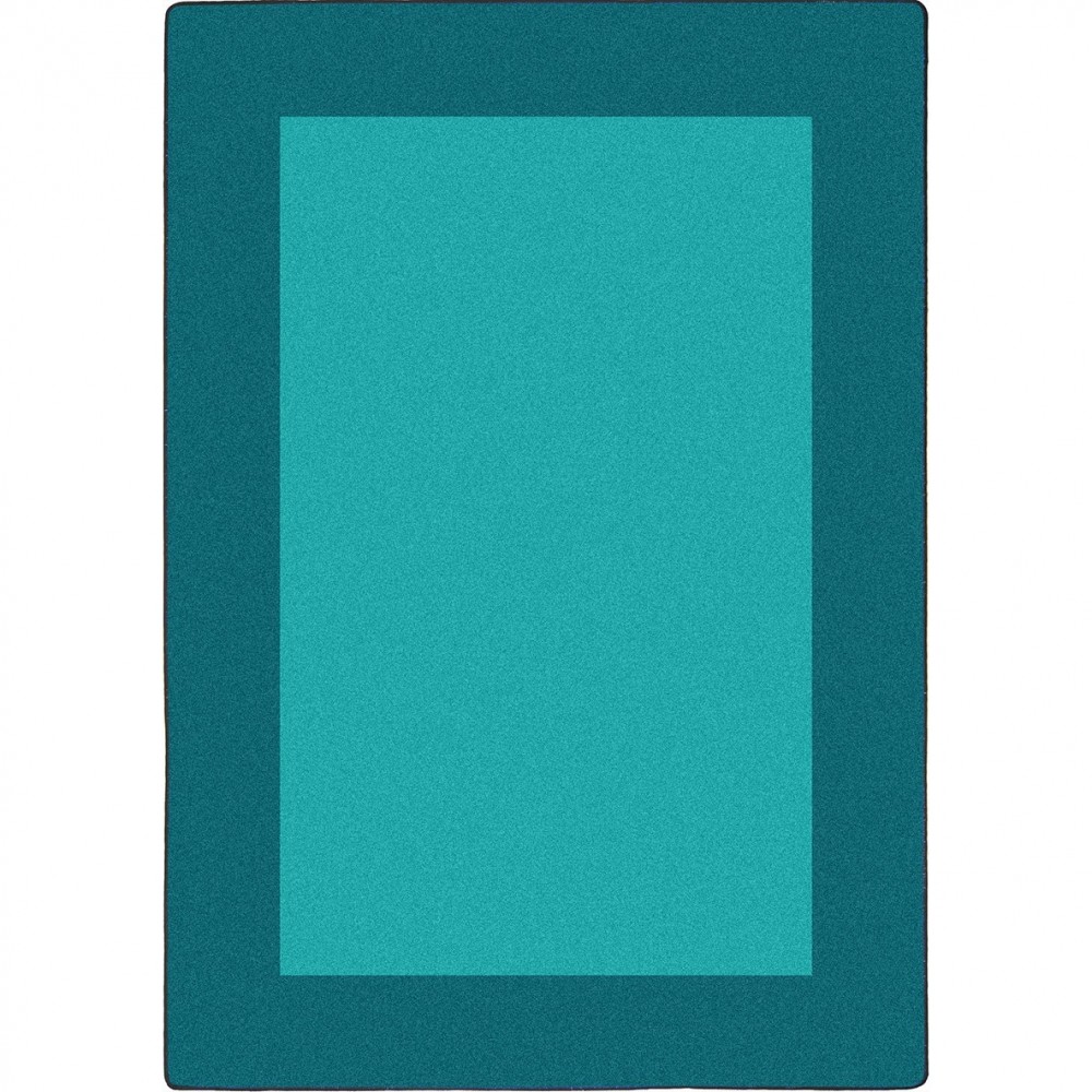 All Around 10'9" x 13'2" area rug in color Teal All Around 10'9" x 13'2" area rug in color Teal