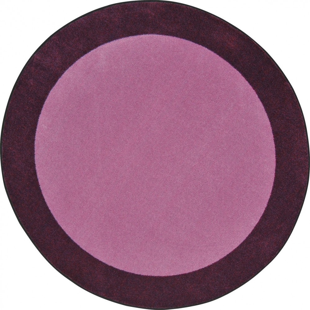 All Around 5'4" Round area rug in color Purple All Around 5'4" Round area rug in color Purple
