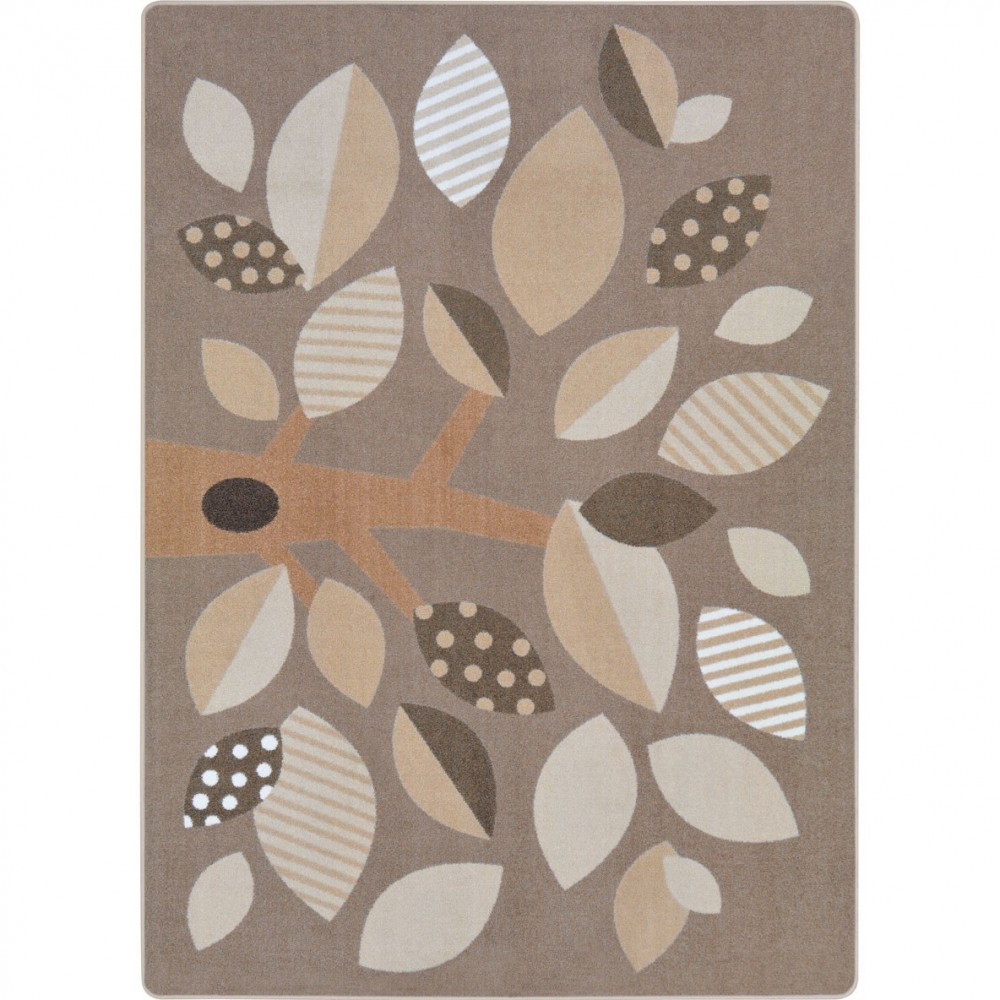 Shady Grove 5'4" x 7'8" area rug in color Neutral