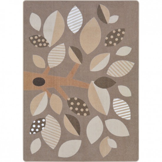 Shady Grove 10'9" x 13'2" area rug in color Neutral