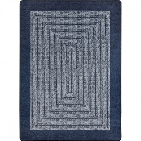 Like Home 5'4" x 7'8" area rug in color Navy