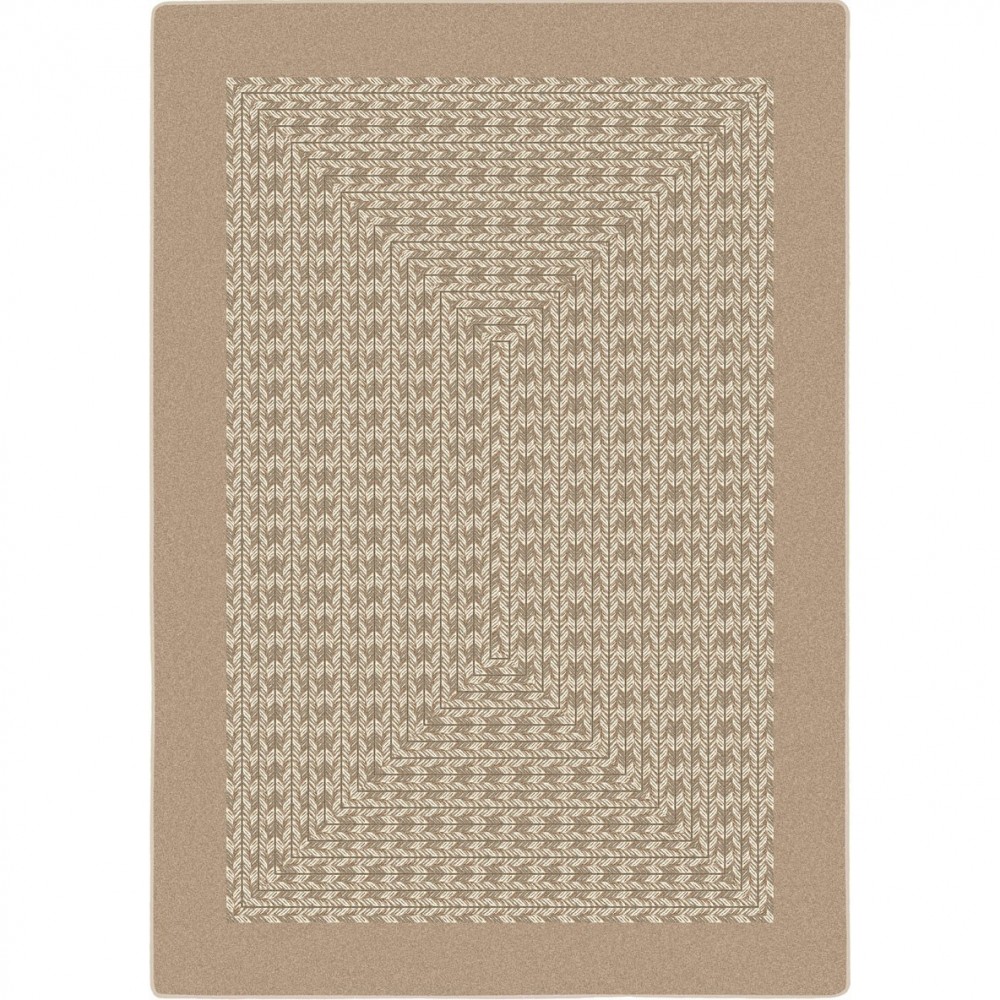 Like Home 5'4" x 7'8" area rug in color Beige