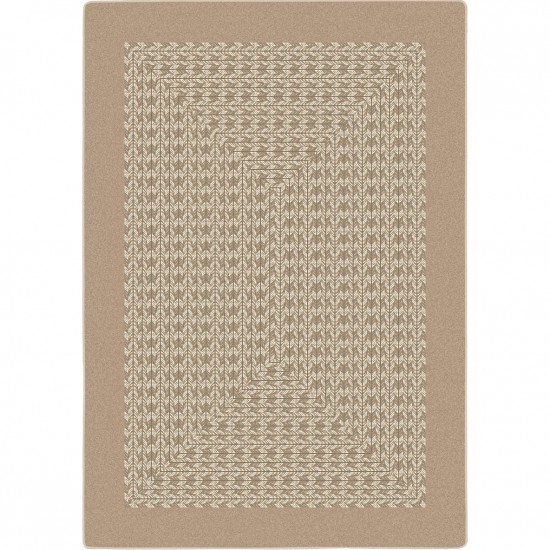 Like Home 10'9" x 13'2" area rug in color Beige