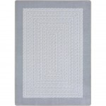 Like Home 10'9" x 13'2" area rug in color Silver