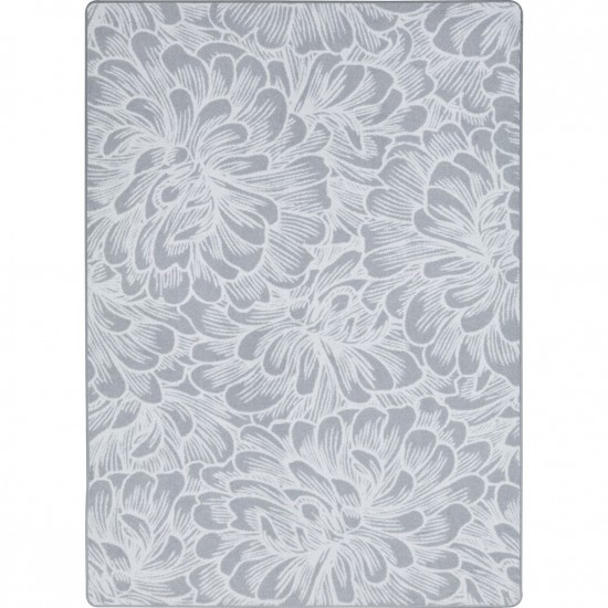 New Bloom 3'10" x 5'4" area rug in color Sterling